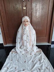 Mukena Lajuran Rayon Cemara Mukena Terlaris