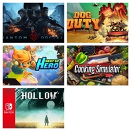 （Buy2Free1）Nintendo Switch Digital 5in1 Dog Duty，Cooking Simulator，Hollow，Next Up Hero，Phantom 下载版