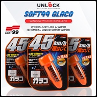 UNLOCK🔓Soft99 Glaco Roll-on Car Windscreen Window Mirror Coating Rain Water Repellent Chemical Liqui