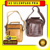 Tas Kulit Pria Slingbag Reven kraken Tas Kulit Pria Slempang Asli