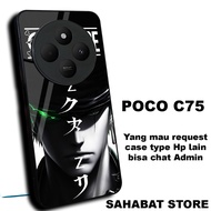 Case hp poco/S3/softcase glossy Poco C75/Casing Poco C75/ can request other types