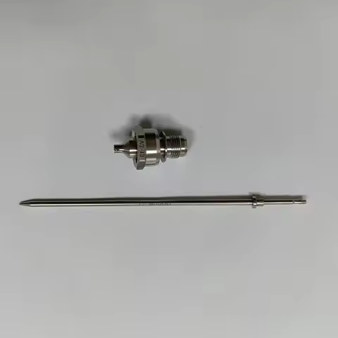 Japan Anest Iwata Kiwami4 Spray Gun Accessories 1.3 1.4 Needle Nozzle V-shaped Nozzle Split Slot Tip