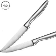 Elife 美式鋸齒不銹鋼西餐刀/牛扒刀餐具（1件）