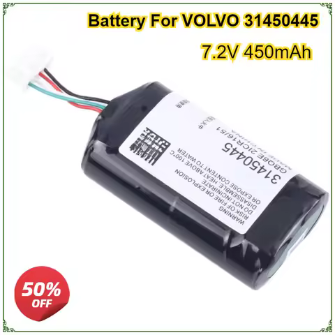 New Battery for VOLVO 31450445 GBQ6E BP15 S/N:P0839AREV.J Vehicle VCM Gateway Module Batteries 7.2V 