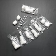 Beaute4u 100 Sets/Pack Hotel Home Stay Double Head Cotton Swab Women Makeup Cotton Buds With Cotton 