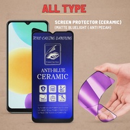 Tempered Ceramic Blue Matte | Anti Blue Light All Type Realme C85 C71 C53 C55 C33 C35 C51 C75 C61 C6