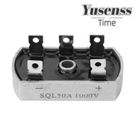 YUSENSS 4Pcs Rectifier Bridge, 3-Phase SQL50A 1000V Rectifier Module, Bridge Module Low Frequency 3 