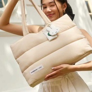 Miffy Rabbit Starbucks Co-Branded Down Tote Bag Preppy Style Large-Capacity One-Shoulder Laptop Book