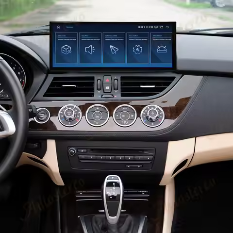 15.8 Inch Qualcomm 680 Android 14 Carplay For BMW Z4 E89 2009-16 Car Multimedia Player GPS Navigatio