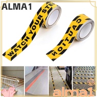 ALMA Hazard Warning Tape High Quality Marking Durable Floor Tape