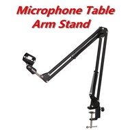 Microphone Table Arm Stand With Mic Holder Table Mounting Mic Arm Mic Stand
