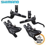 Shimano Deore BL-M6100 / BR-M6100 2-Piston Hydraulic Brake Set (Front and Rear with Hose)