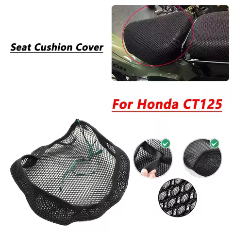 For Honda CT125 CT 125 Motorcycle Seat Cover 3D Elastic Breathable Heat Resistant Anti Slip Protecti