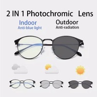 2-in1 anti-Radiation Photochromic Glasses