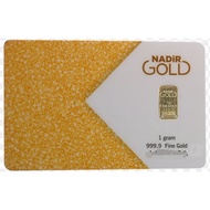 Nadir Gold Bar - 1 Gram
