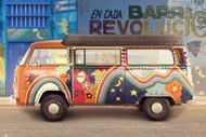 【英國進口汽車海報】VW 露營車 VW CAMPER (Cuba) #PH0536