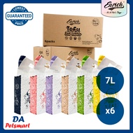 【1 Carton】ENRICH Tofu Cat Litter sand Tofu 7L_ Tofu Cat Litter Pasir Kucing (6 PACK)