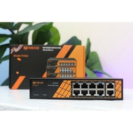 MIXIE PC802 AI 8+2 POE Switch (100Mbs), Maximum 250M, Watchdog, Lightning Protection..