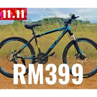 2019 MALAYAN Mountain Bike Basikal Bicycle Shimano Dewasa MTB Road Hill Giant Treck Tech Fission Roadbike Raleigh