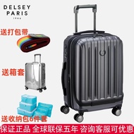 Delsey French Ambassador Trolley Case Luggage Universal Wheel Ultra-Light Boarding Password 2073