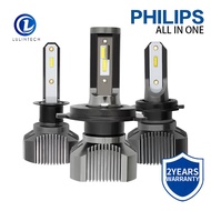 2pcs Super Bright H7 Car Led Headlight H1 H3 H4 Philips Chip LED Canbus H8 H9 H11 9005 HB3 9006 HB4 880 881 Bulb Automobiles Fog Light Bulb