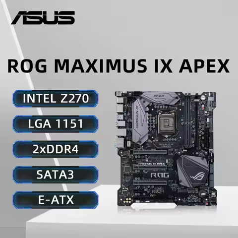 ASUS ROG MAXIMUS IX APEX Motherboard Support i7-7700K i7-6700K i5-7600K i5-6600K i5-6500 CPU DDR4 42