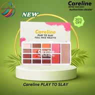 Careline Play to Slay Palette Eyeshadow Makeup, Highlighter, Blush-on