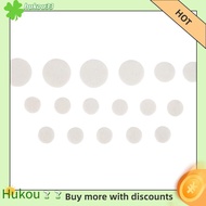 hukou17Pcs Clarinet Leather Pads Replacement for Exquisite Wind Instrument