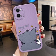 เคสโทรศัพท์เซลล์สำหรับ A7 OPPO A77 5G A76 A74 Oppoa76 Oppoa74 Oppoa77ลายการ์ตูนแบบบางเคสหลังหนังปกหนัง PU