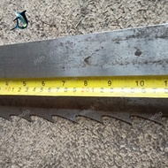 gergaji bandsaw bekas P.30 cm L.6-8 cm 