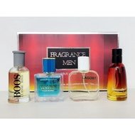 LOVALI FRAGRANCE 4IN1 4X30ML SET FOR MEN MINYAK WANGI 24 HOURS LASTING ( B.0.0.S. & LAGOST & FERVENT