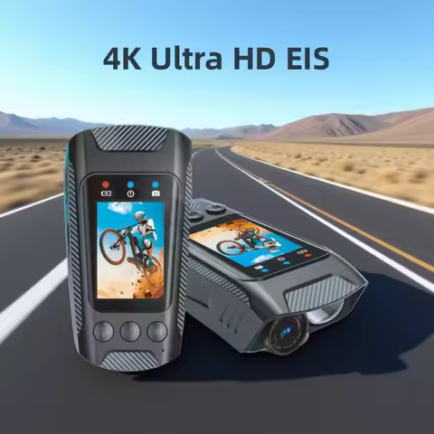 3-in-1 Multifunction 4K Camera Motorbike Riding DV 6 Axis EIS Sony Sensor 2.0' IPS Screen Lightweigh