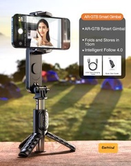 RTAKO - AR-GTB智能穩定器｜雲台｜99.6%防震｜口袋尺寸｜一鍵自動拍攝剪輯 Q09-Mini