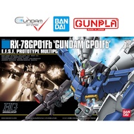 Gunpla Model HG Gundam GP01Fb Full Burnern 1/144 Bandai UC Assembly Toy