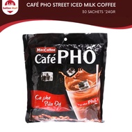 Saigonmart Maccoffee Cafe Pho 30 sachets x 24gr - Cafe Pho Black ice coffee box 10 sachets