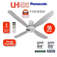 Panasonic ECONAVI 4 Blades DC Motor Ceiling Fan (56") F-M14HWVBSQH / F-M14HW