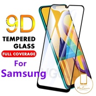 MissConnie 2Pcs 9D กระจกเทมเปอร์ปกป้องหน้าจอสำหรับ Samsung A32 A12 A52 A72 A02S A71 A51 A50 A50S A30S A11 A10S A20S A21S A10 A20 A30 A31 M10 M11