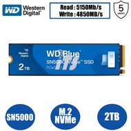 WD Blue SN5000 PCIe Gen4 x4 NVMe SSD (500GB/1TB/2TB)