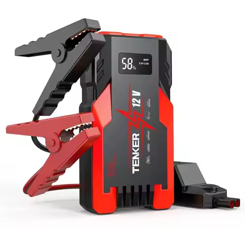 4000 AMP PEAK Car Jump Starter Jumper Box 51.8WH Power Bank 12V Battery Charger 7.2L Gas Engine 5.5L