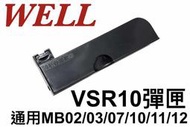 【領航員會館】WELL狙擊槍VSR-10彈匣 通用MB02/MB03/MB07/MB10/MB11/MB12手拉狙M24