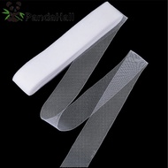 1roll Polyester Elastic Deco Mesh Ribbons for Hat Decoration White 2 inch(50mm) about 21.87 Yards(20