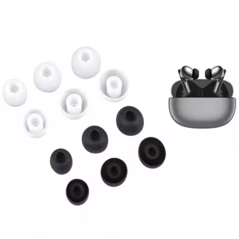 Ear Tips Replacement for Huawei FreeBuds 4i, Silicone Ear Caps Covers for Honor Earbuds X3 X3i 2SE A