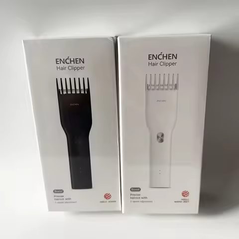 Enchen Electric Boost Hair Clipper Adjustable Nano Ceramic Cutter Head Smart Anti-Card Issuance Chil