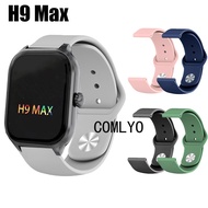 For H9 Max Smart Watch Strap Silicone Soft Sports Women men Band