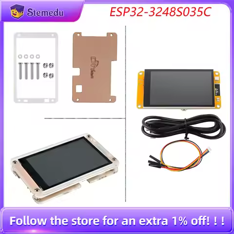 ESP32-3248S035C 3.5" LCD Display Module WIFI+BT ESP32 Module 320x480 ST7796 Driver 3.5 Inch Capaciti
