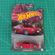 MERAH Hotwheels 98 Honda Prelude Japan Series Red Red