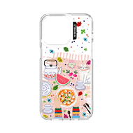 HI-SHIELD Stylish เคสใสกันกระแทก iPhone รุ่น Picnic1 [เคส iPhone15][เคส iPhone 14][เคส iPhone 13]