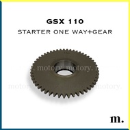 SUZUKI GSX110 - STARTER ONE WAY + GEAR GSX 110