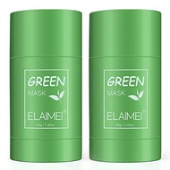 ▶$1 Shop Coupon◀  Green Tea Mask Stick for Face, Poreless Deep Cleanser Green Tea Mask, Green Tea Cl