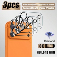 3pcs Compatible With Apple Models 1:1 3D Lens Protector Film, Fit For 11/12/13Pro Msx/14pro Max/15pa